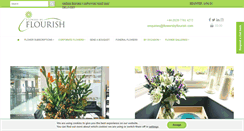 Desktop Screenshot of flowersbyflourish.com